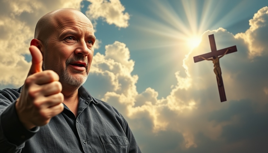 JosephZ themed inspirational image with religious iconography.