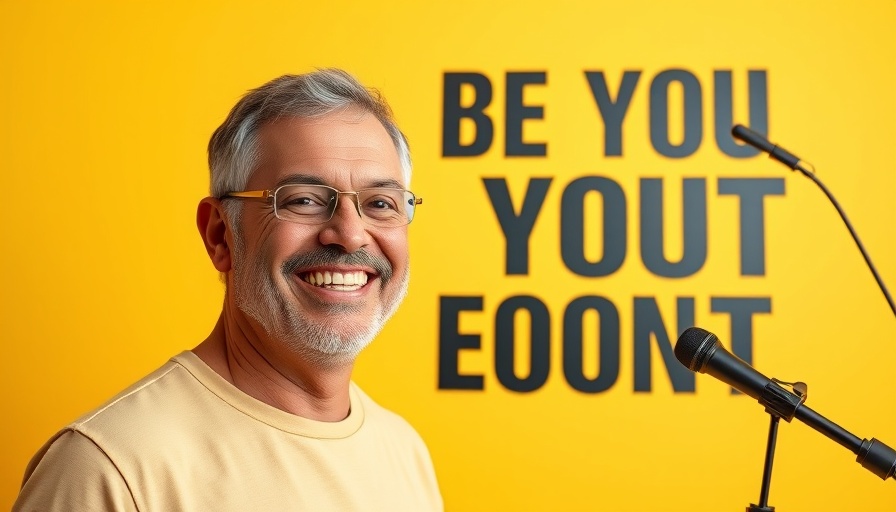 Lance Wallnau with motivational text and microphone backdrop.