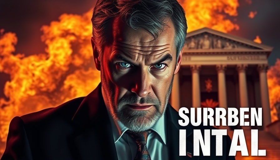 Roe v. Wade Overturned Prophecy illustration with fiery Supreme Court background.