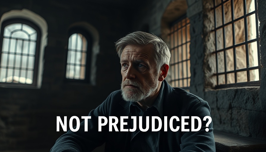 Rick Renner in dim room with 'NOT PREJUDICED?' text.