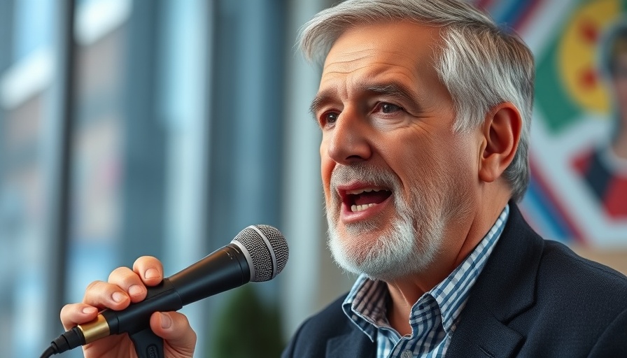 Older man speaking about Lance Wallnau in a studio setting.
