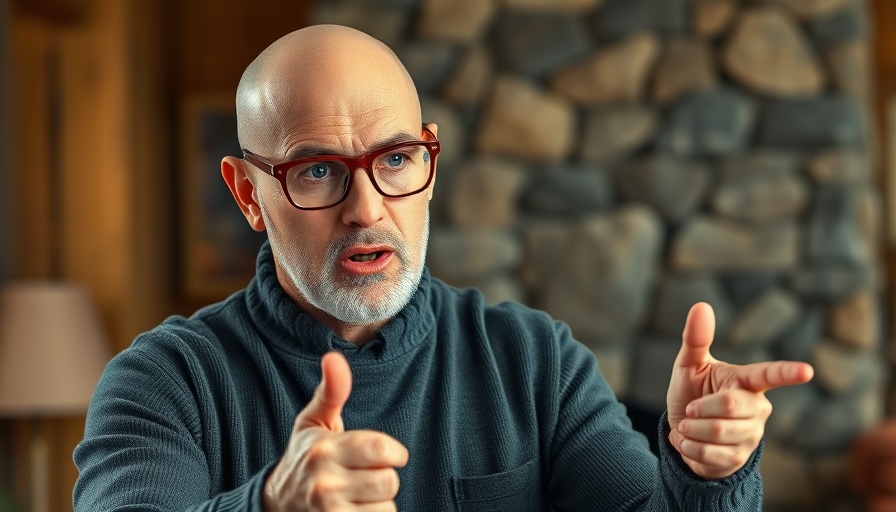Bald man with glasses, intense expression, JosephZ discussion indoors.