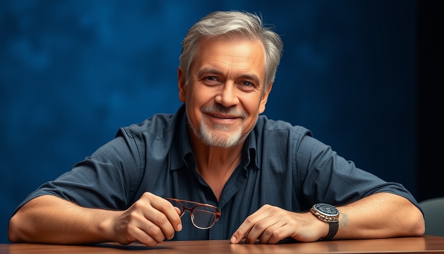 Middle-aged man with friendly expression, Dutch Sheets prayer session.