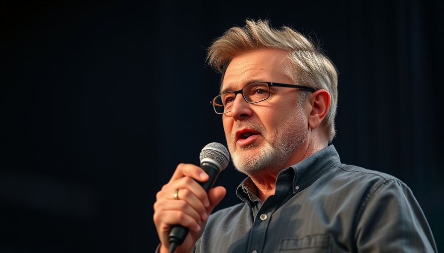 Pentecost Insights from Alan Didio: Man speaking with microphone.