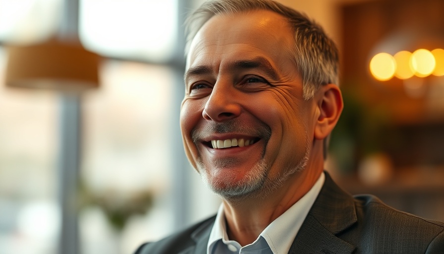 Rick Renner smiling and offering comfort in a warm setting.
