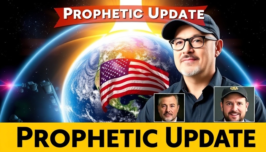 Golden Dome Prophetic Sign update with globe and flag.