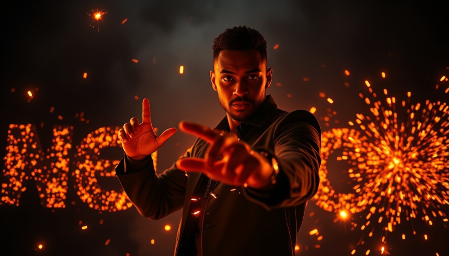 JosephZ figure surrounded by sparks in a dramatic setting, promoting 4 types of prayer.