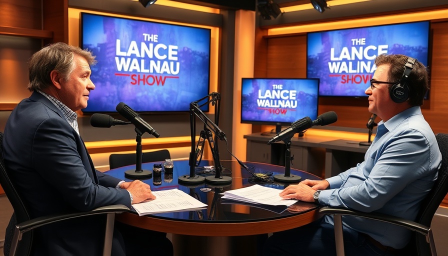 The Lance Wallnau Show studio with hosts in discussion.