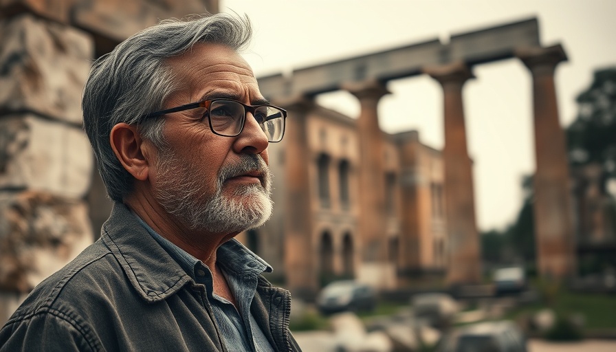 Rick Renner insights on redemption with ancient ruins background.
