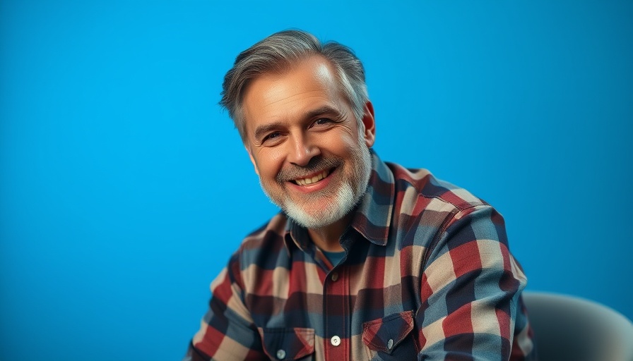 Dutch Sheets in plaid shirt discussing daily prayer, studio setting.