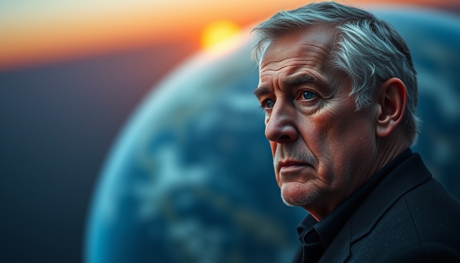 Lance Wallnau contemplative with Earth backdrop