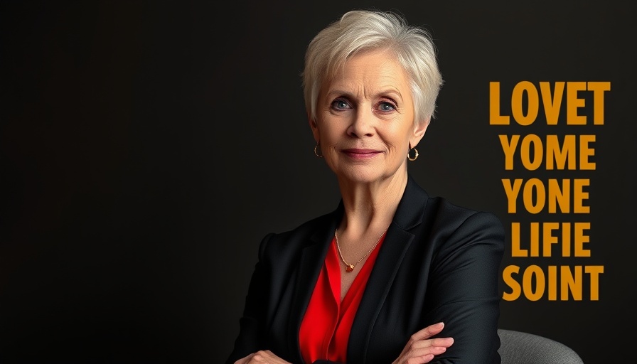 Motivational image with confident older woman, 'Make the devil sorry he ever tried' text.