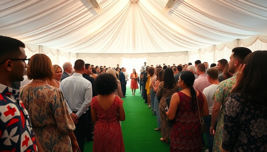 Mario Murillo healing event with diverse congregation.