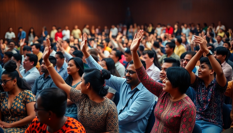 Gem Fiedtkou healing event with engaging audience indoors.