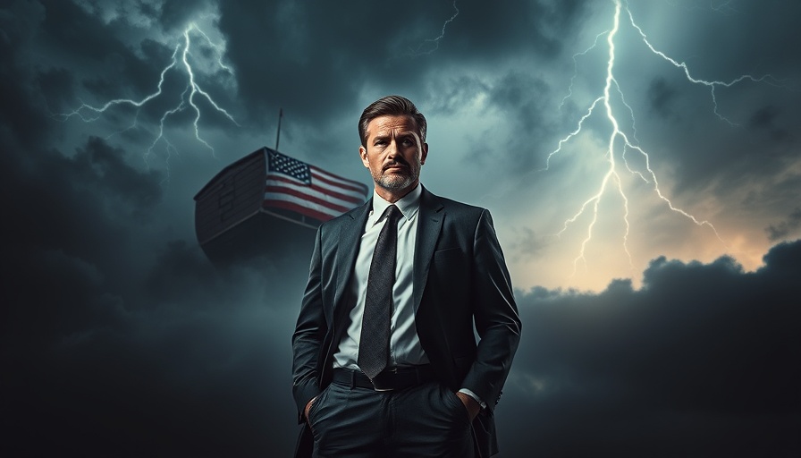 JosephZ themed dramatic image with Noah's Ark and stormy background.
