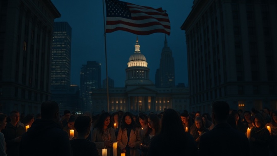 A vigil symbolizing grief and hope, Joseph Z's prophetic insights reflect active faith.