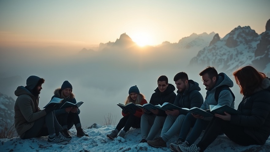 Lance Wallnau-inspired gathering of prophetic believers in serene spiritual awakening.