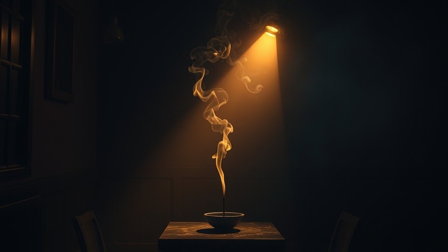 Dimly lit room with incense smoke, symbolizing spiritual warfare and prophetic believers.