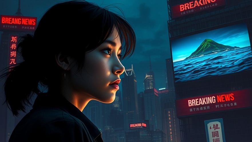 Intense young woman gazing at a city skyline, reflecting on the Epstein case and integrity.