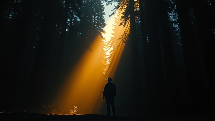 Lance Wallnau embodies prophetic insights in spiritual warfare, illuminated by golden light.