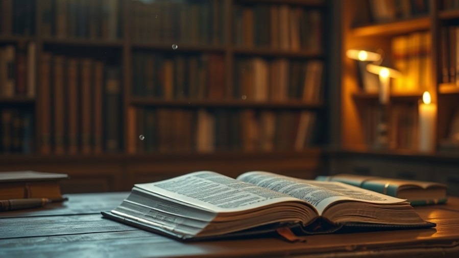 Cinematic scene of a Bible in a cozy study, perfect for Rick Renner's spiritual warfare Bible study.