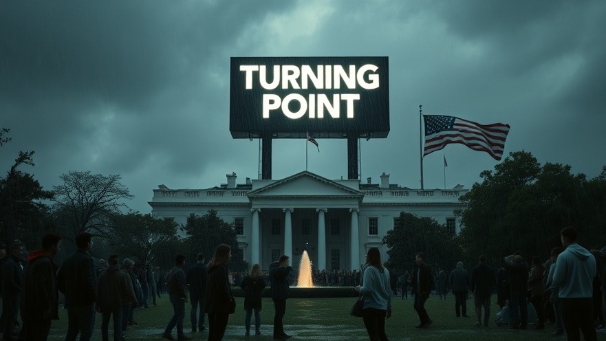 Young people gather in awe at the White House, inspired by Lance Wallnau's prophetic insights.