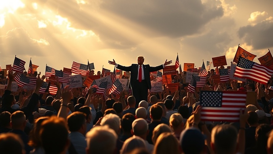 Faith-driven conservatives rally, embracing the power of prayer under divine light.
