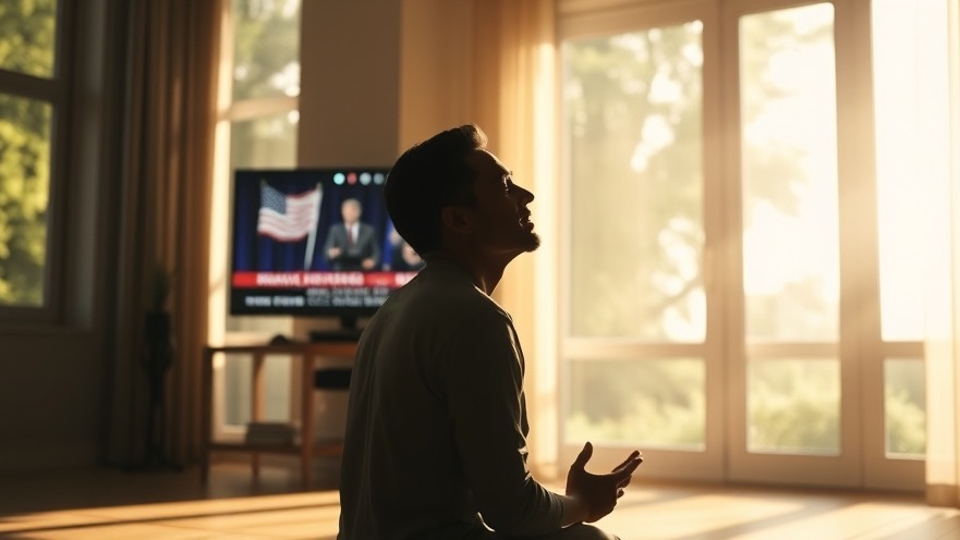 A person in prayer embodies the power of prayer amidst spiritual warfare, seeking personal breakthrough.