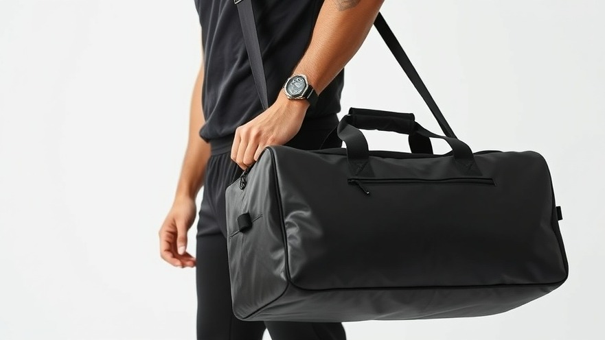 SFind the Perfect Gym Bag for Men: Essential Gear for Travelers