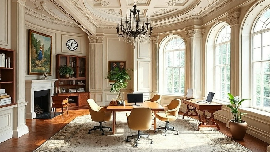 Ergonomic Inspiration from Classical Architect Robert Adam for Remote Workspaces