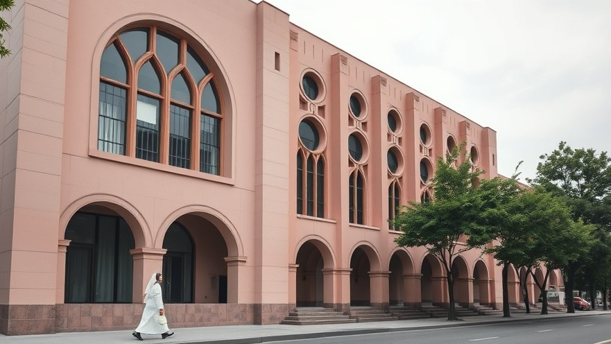 Discover How the New Pink Concrete Convent Redefines Community Spaces