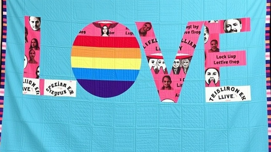 The Freedom to Be Quilt: A 9,000 sq ft Symbol of Hope for Trans Rights