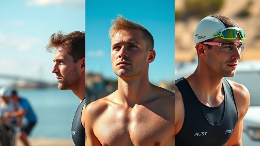 Triathlete journey in IRONMAN mental health movement stages.