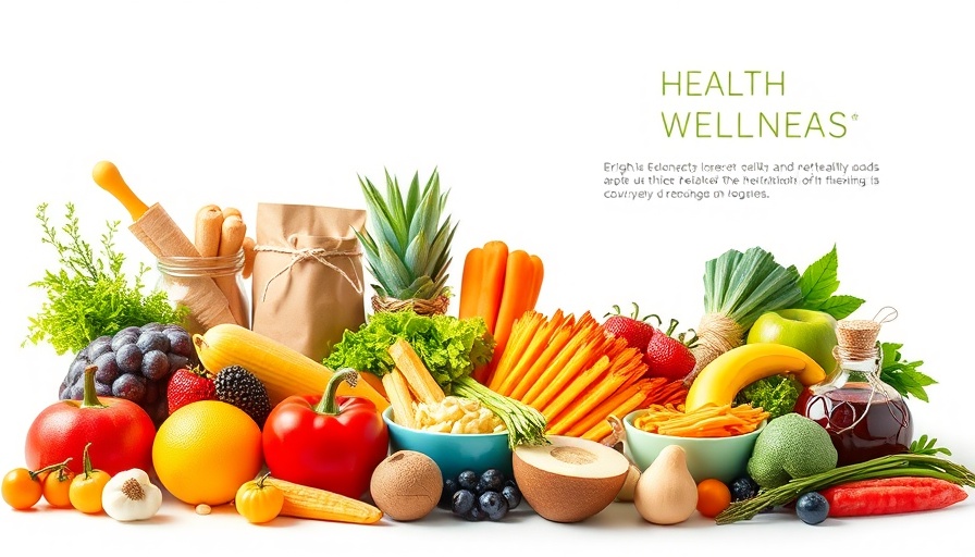 Importance of Sexual Health for Overall Wellbeing: Nutritional display highlighting vitamins.