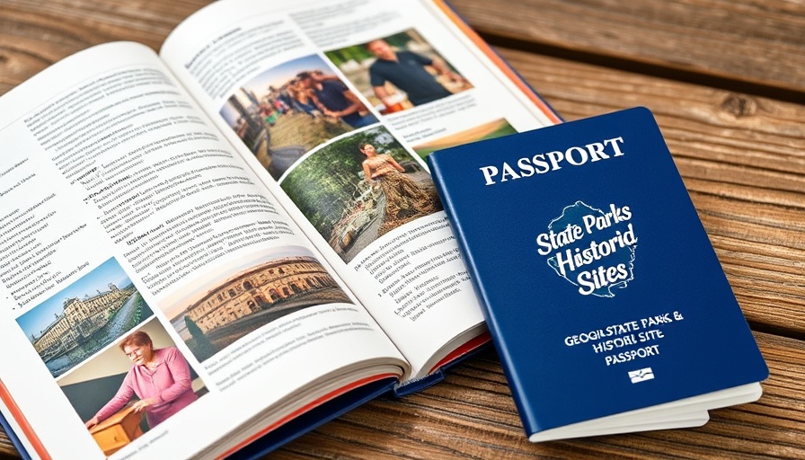 Georgia State Parks Passport Program guide and passport.