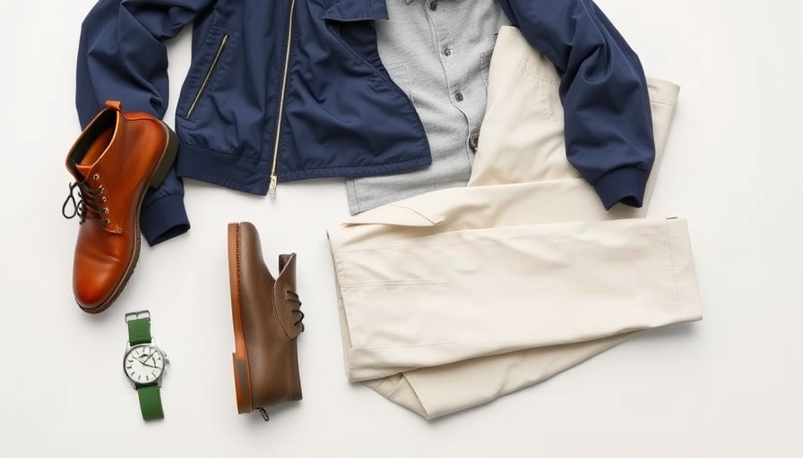 Men's spring style outfits with boots and jacket.