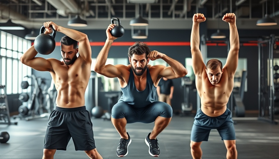 Intense Humane Burpee Ladder Workout scene in gym setting.