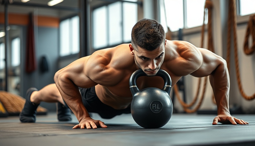 Muscular man performing core workout for mens workout routines.