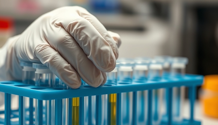 Gain-of-Function Research Funding: Scientist working with lab vials.