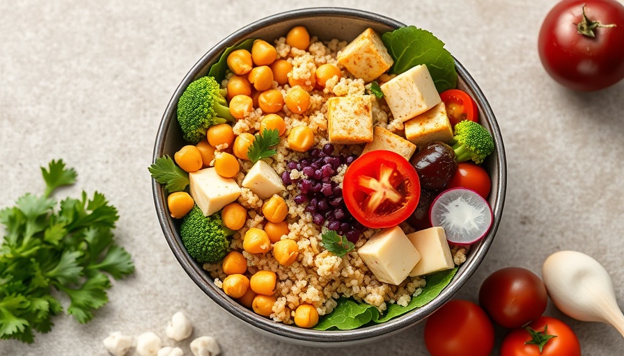 Healthy salad for treating fatty liver disease with diet, vibrant colors.
