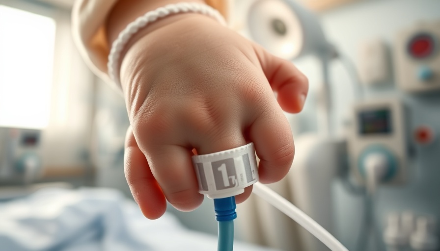 Baby in hospital connected to medical tubes, new RSV vaccine and treatment.