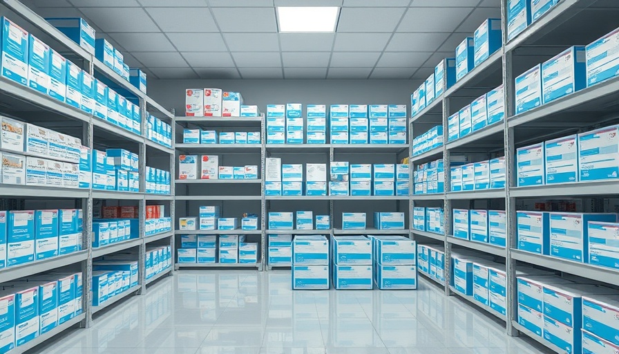 Organized storage with medical supplies reflecting Phenazopyridine cancer risk discussions.