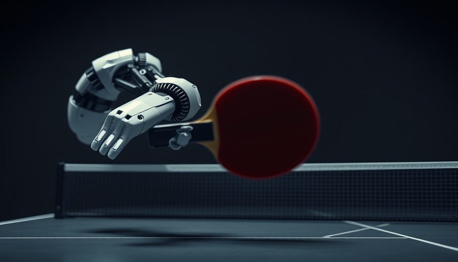 High-tech robotic arm in motion showcasing latest scientific breakthroughs.