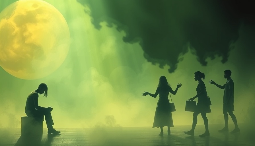 Surreal illustration of juvenile justice themes, highlighting dead time