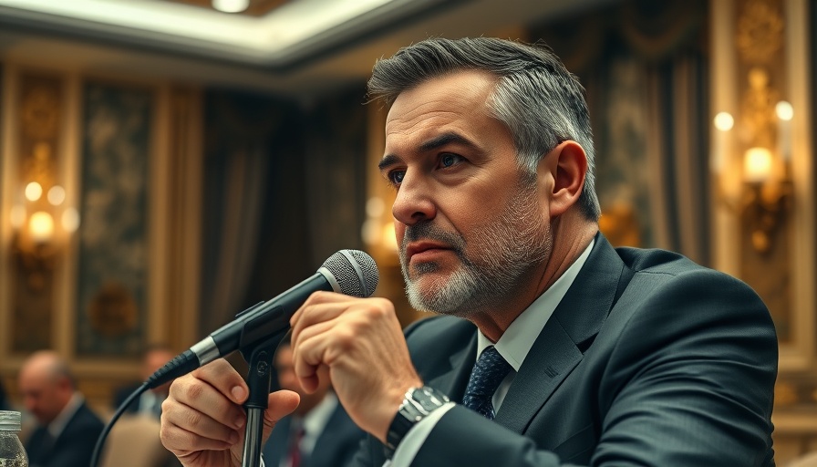 Focused man during NASA budget debate 2026 meeting.