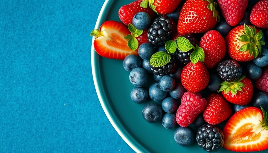 Vibrant fresh berries assortment, showcasing health benefits of berries.