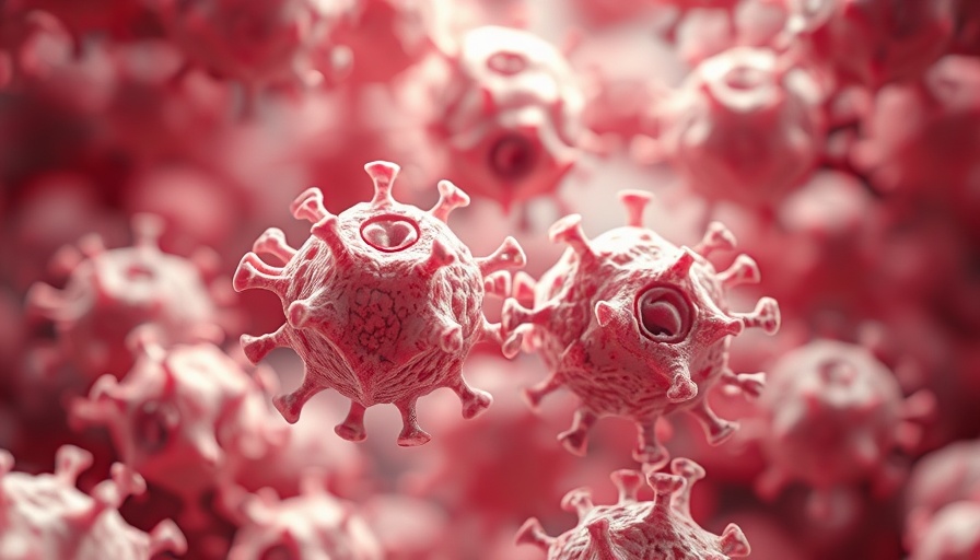 3D illustration of cancer cells for high survival rates for men with low-risk prostate cancer.