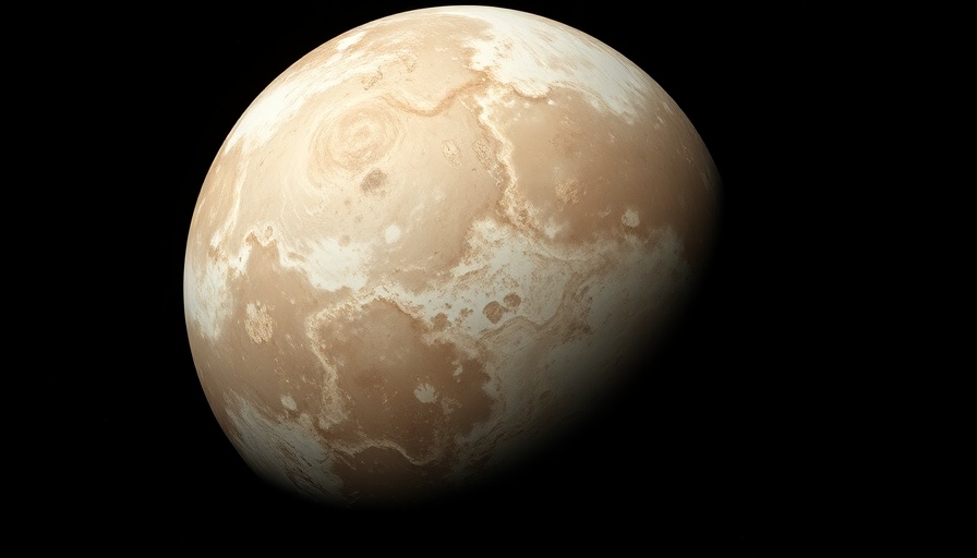 High-resolution image of Pluto for future missions.