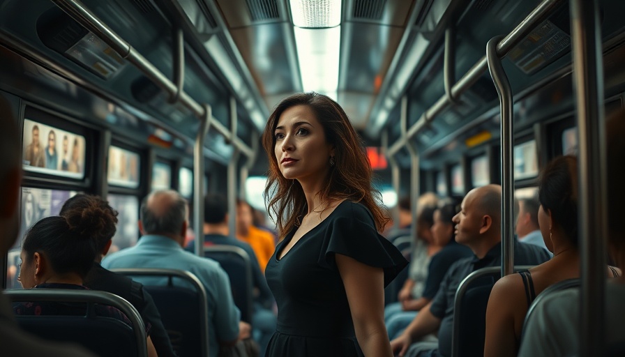 Woman on bus with passengers, illustrating how gerrymandering became a blood sport.