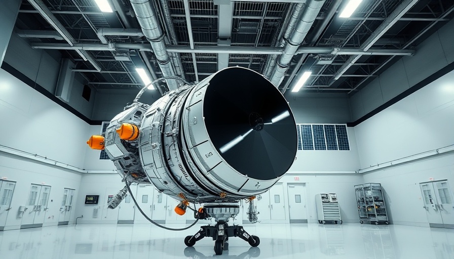 NASA satellite in cleanroom amid potential budget cuts
